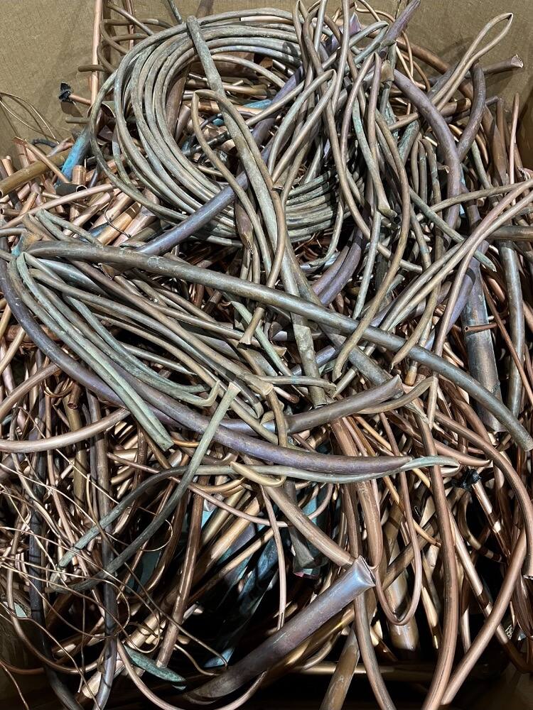Aluminum & stripped wire at United Recycling Scrap Metals