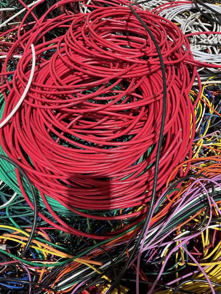 Insulated copper wire at United Recycling Scrap Metals